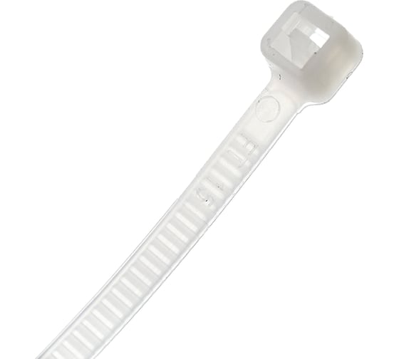 Хомут IEK 2.5x150, нейлон, белый, упаковка 100шт, ИЭК UHH31-D025-150-100