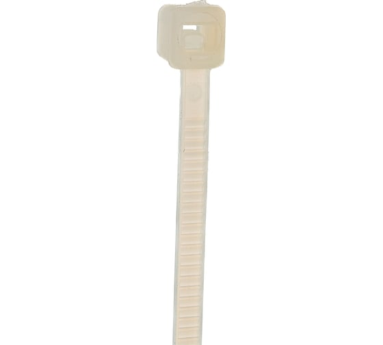 Хомут IEK 2.5x250, нейлон, белый, упаковка 100шт, ИЭК UHH31-D025-250-100