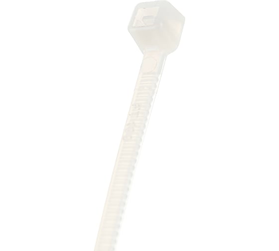 Хомут IEK 2.5x200, нейлон, белый, упаковка 100шт, ИЭК UHH31-D025-200-100