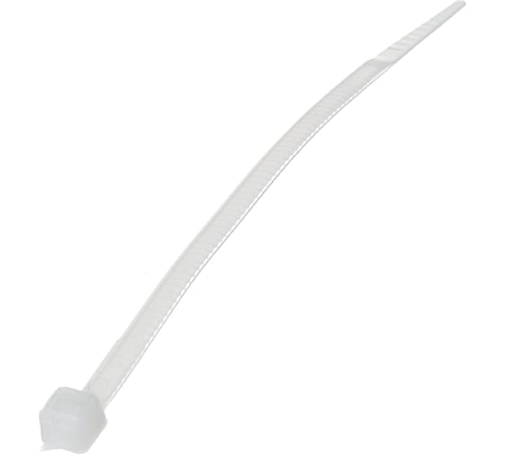 Хомут IEK 3.6x100, нейлон, белый, упаковка 100шт, ИЭК UHH31-D036-100-100