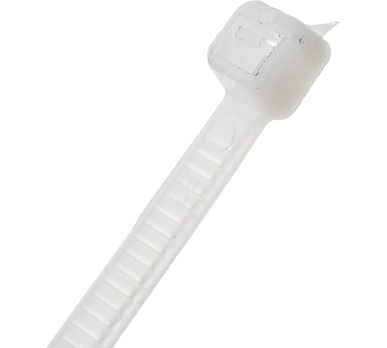 Хомут IEK 3.6x100, нейлон, белый, упаковка 100шт, ИЭК UHH31-D036-100-100