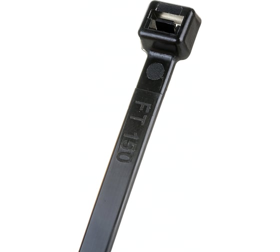 Хомут IEK 4.8x200, нейлон, черный, упаковка 100шт, ИЭК UHH32-D048-200-100