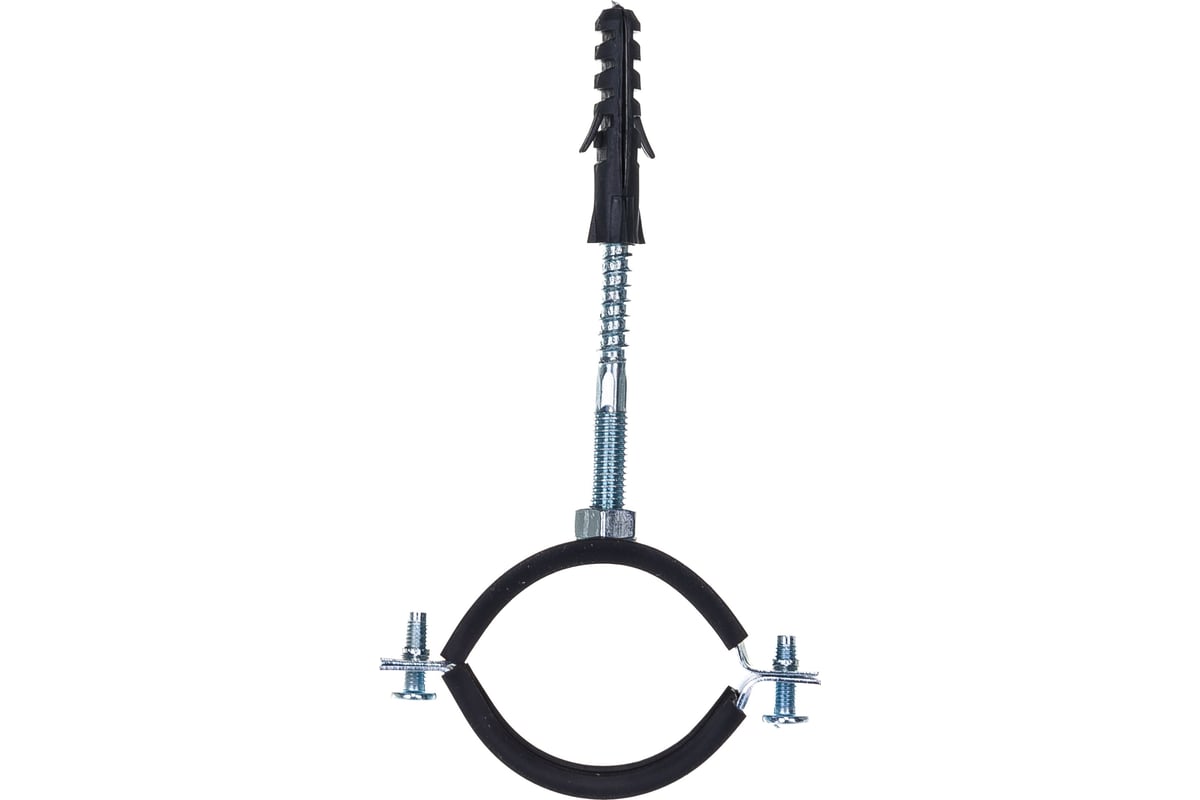 Металлический сантехнический хомут со шпилькой и дюбелем СВК 47-52, 1 1 ...