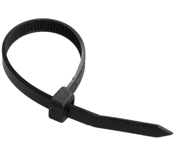 Хомут IEK 4.8x300, нейлон, черный, упаковка 100шт, ИЭК UHH32-D048-300-100