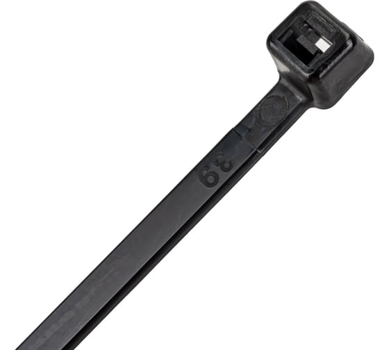 Хомут IEK 4.8x300, нейлон, черный, упаковка 100шт, ИЭК UHH32-D048-300-100