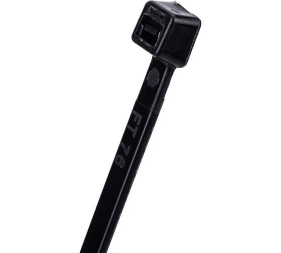 Хомут IEK 4.8x400, нейлон, черный, упаковка 100шт, ИЭК UHH32-D048-400-100