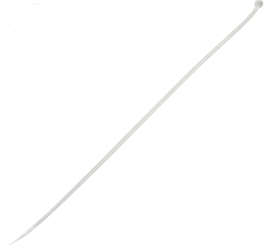 Хомут IEK 4.8x450, белый, нейлон, упаковка 100шт, ИЭК UHH31-D048-450-100