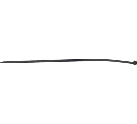 Хомут IEK 7.6x400, черный, нейлон, упаковка 100шт, ИЭК UHH32-D076-400-100
