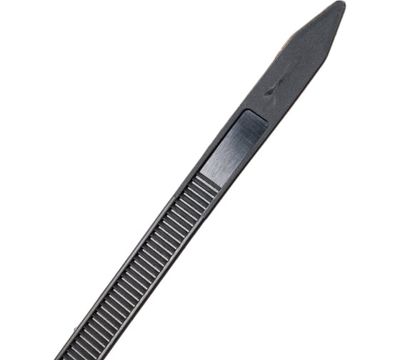 Хомут IEK 7.6x400, черный, нейлон, упаковка 100шт, ИЭК UHH32-D076-400-100