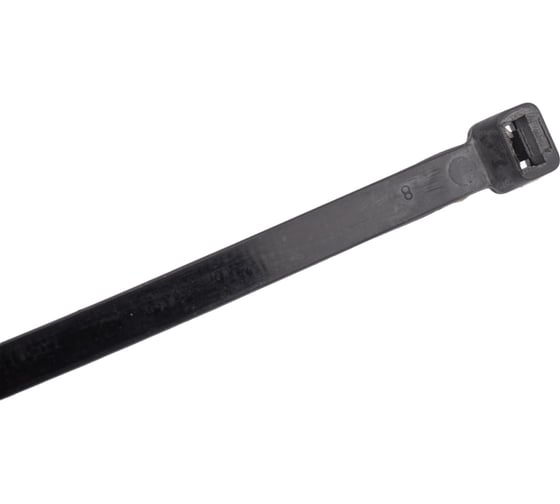Хомут IEK 7.6x500, черный, нейлон, упаковка 100шт, ИЭК UHH32-D076-500-100