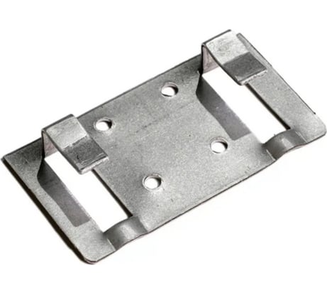 Кляймер старт/финиш для вентилируемых фасадов КРЕПКО-НАКРЕПКО 72x40x1,2 мм, 100 шт 47778