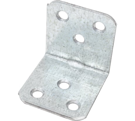 Уголок соединительный мебельный КРЕПКО-НАКРЕПКО 32x32x32x1,5 мм 39938