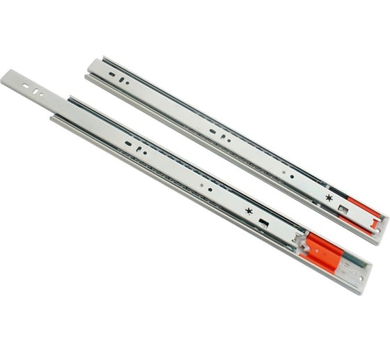Направляющие полного выдвижения Amix Push-to-open L-400 DELUXE DB45/PUSH-400