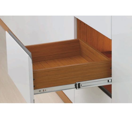 Направляющие полного выдвижения Amix Push-to-open L-400 DELUXE DB45/PUSH-400