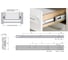 Направляющие полного выдвижения с амортизатором Unihopper L-400 45 DS2101.45.400.ZP 2