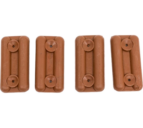 Подпятник для мебели Tech-Krep/Zitar пластиковый светло-коричневый 4 шт. 127508