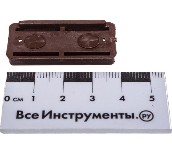 Подпятник для мебели Tech-Krep/Zitar пластиковый темно-коричневый 4 шт. 127511