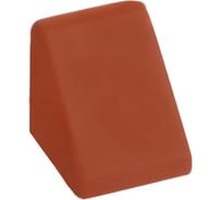 Уголок пирамида с заглушкой MFK-TORG 20х20х17 красное дерево светлое 20 20 17 3