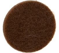 Самоклеящиеся фетровые пункты Tech-Krep/Zitar D30 мм тёмный 6 шт. 109161