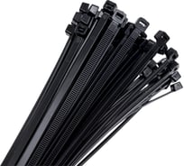 Кабельные стяжки (хомуты) Airline 4.8х400 мм пластиковые черные 100 шт ACT-N-30