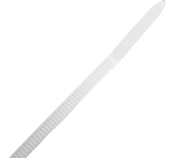 Хомут стяжка нейлоновая SUPRLAN под винт 3,6х150мм белая /100pcs/ 06-1008