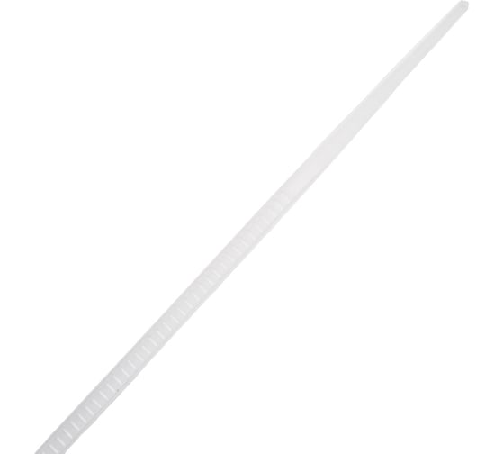 Хомут стяжка нейлоновая SUPRLAN 3х200мм белая /100pcs/ 06-1003