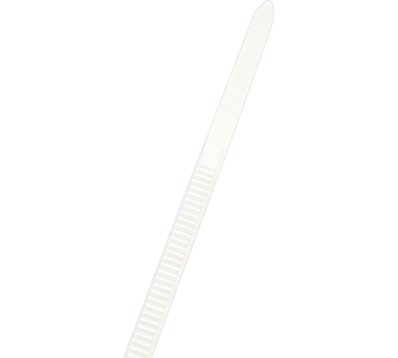 Хомут стяжка нейлоновая SUPRLAN 3,6х300мм белая /100pcs/ 06-1025
