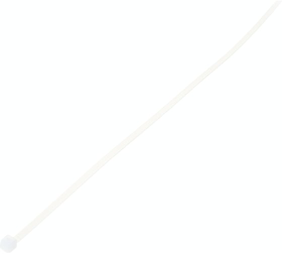 Хомут стяжка нейлоновая SUPRLAN 3,6х250мм белая /100pcs/ 06-1024 1