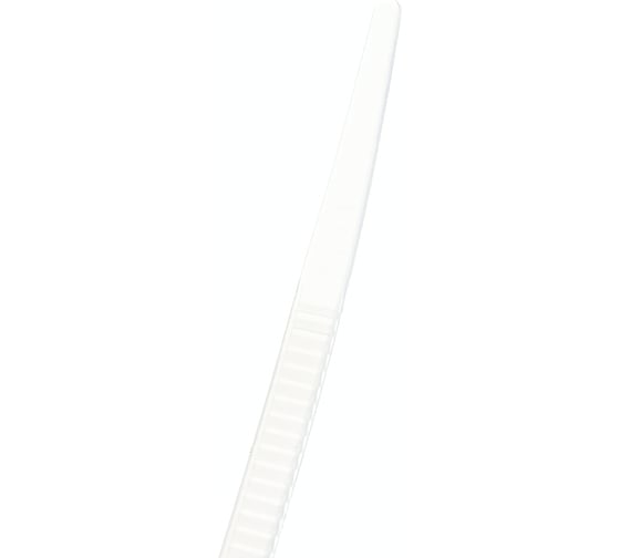 Хомут стяжка нейлоновая SUPRLAN 3,6х250мм белая /100pcs/ 06-1024