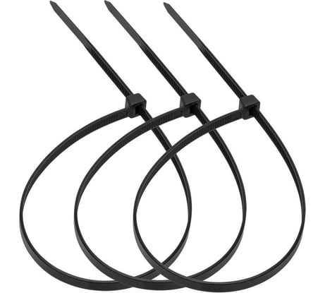 Хомут стяжка нейлоновая SUPRLAN 3,6х150мм черная UV /100pcs/ 06-1011