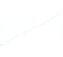 Хомут стяжка нейлоновая SUPRLAN 3,6х350мм белая /100pcs/ 06-1026