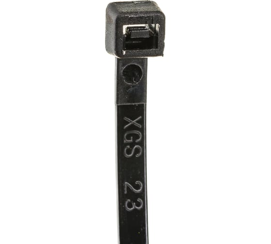 Хомут стяжка нейлоновая SUPRLAN 4,8х300мм черная UV /100pcs/ 06-1013