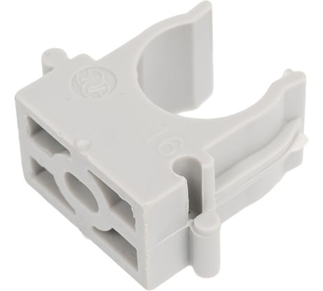 Клипса для монтажного пистолета GNG GN-ECLP-16G 16 мм, серая, 100 шт. GNECLP16G