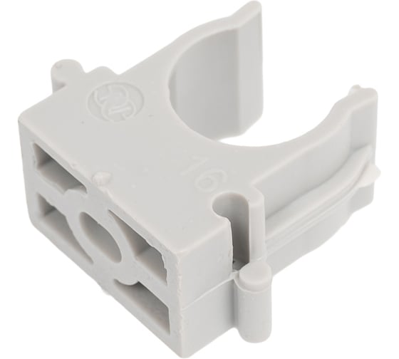 Клипса для монтажного пистолета GNG GN-ECLP-16G 16 мм, серая, 100 шт. GNECLP16G 1