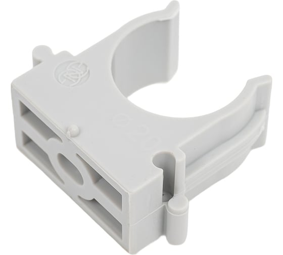 Клипса для монтажного пистолета GNG GN-ECLP-20G 20 мм, серая, 100 шт. GNECLP20G