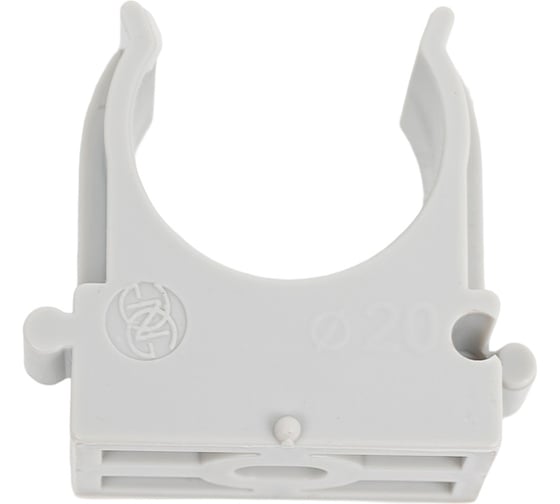 Клипса для монтажного пистолета GNG GN-ECLP-20G 20 мм, серая, 100 шт. GNECLP20G