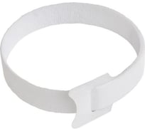 Хомут-липучка на основе ленты Velcro НЗЭТК 11_125, белый, 12 шт 99747