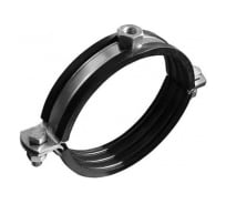 Металлический сантехнический хомут для труб СВК М10 110-114 мм, 4 дюйма, 2 шт SVK-Fe10М100