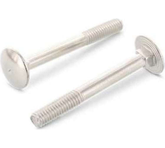 Болт ЦКИ DIN603 М20x120, с гайкой, 4.6, цинк, 2 шт. 82349