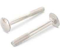 Болт ЦКИ DIN603 М16x150, с гайкой, 4.6, цинк, 2 шт. 82347