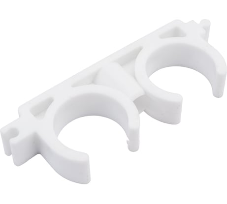 Двойная клипса MasterProf PPRC для крепления труб 20/22 5 шт ИС.090752.5