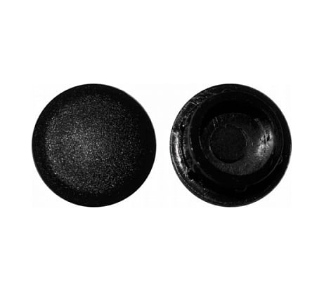 Заглушка под отверстие КРЕП-КОМП 12мм, черный 1000шт зпр12 черный