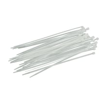 Хомуты Toolberg 2.5x80 мм, пластиковые, белые, 100 шт. 3900000 ЛА-00002402