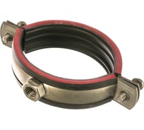 Трубный хомут КРЕП-КОМП нержавеющий 2 1/2" (74-80) М10 304 20х1,5мм TR2 1/2М10SS52