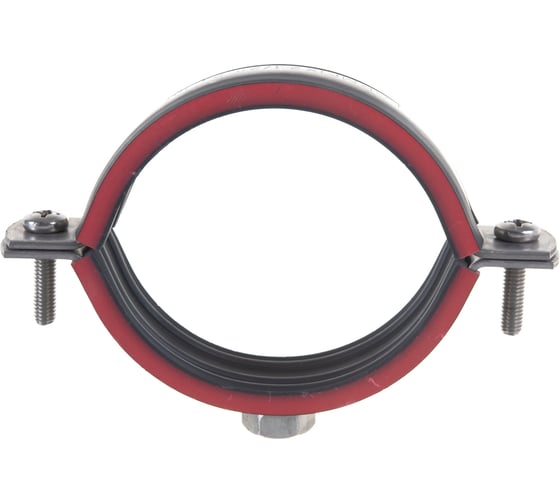 Трубный хомут КРЕП-КОМП нержавеющий 2 1/2" (74-80) М10 304 20х1,5мм TR2 1/2М10SS52
