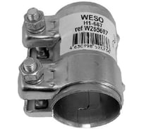 Хомут трубчатый WESO H1-687