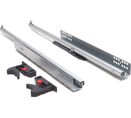 Направляющие JET VD 621SE Clip On скрытого монтажа частичного выдвижения L350мм B621SE.350ZIKS99