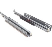 Направляющие JET VD 630FE насадного монтажа, полного выдвижения с доводчиком, L400мм B630FE.400ZIKS99