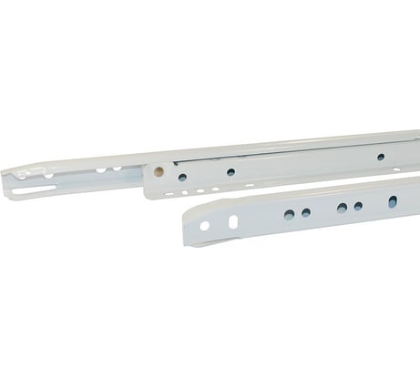 Роликовые направляющие Laurus 450 белые 1мм комплект 09412