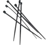 Хомут-стяжка нейлоновая Авион черная 3,6x200 100шт ХЧ-200